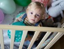 Natürliche Kinderfotos vom ersten Geburtstag Saalfeld Thüringen