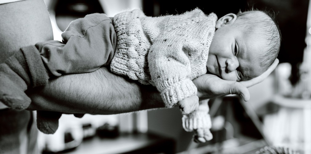 entspannte Babyfotografie ohne Studio